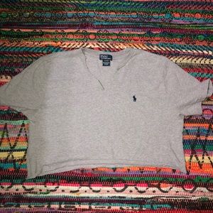 polo crop top